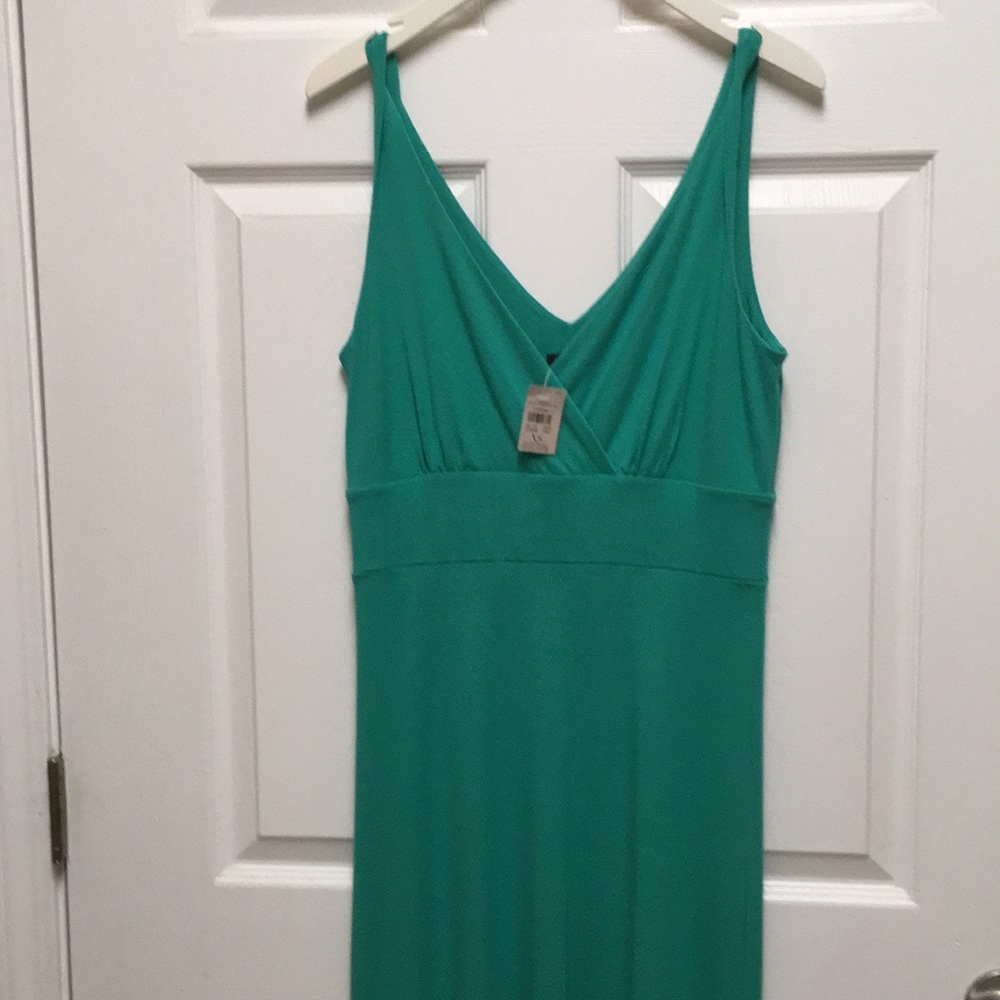 Sleeveless  Maxi Dress  👗, size-XS,  Green - Picture 4 of 7